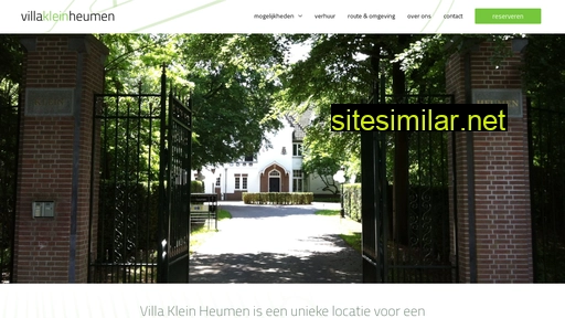 villakleinheumen.nl alternative sites
