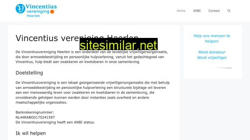 vincentiusheerlen.nl alternative sites
