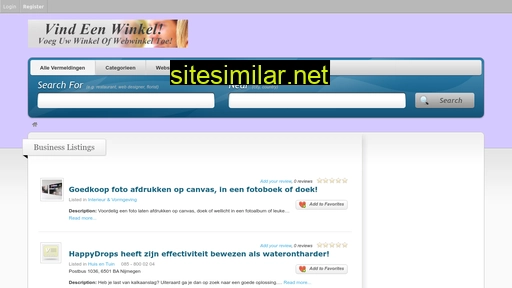 vindeenwinkel.nl alternative sites
