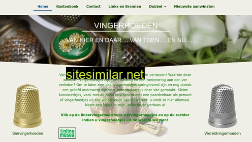 vingerhoedwereld.nl alternative sites