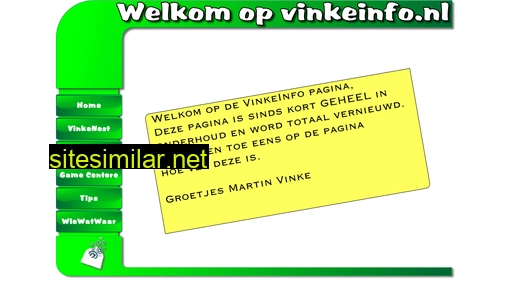 vinkeinfo.nl alternative sites