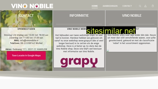 vinonobile.nl alternative sites