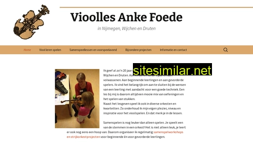 Vioolles-ankefoede similar sites