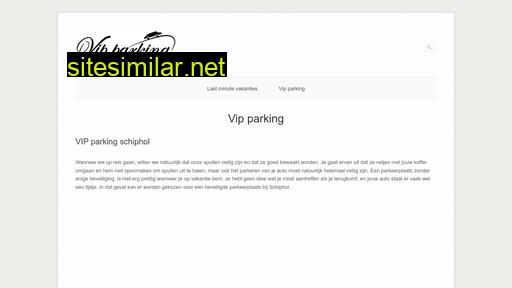 vipparking.nl alternative sites