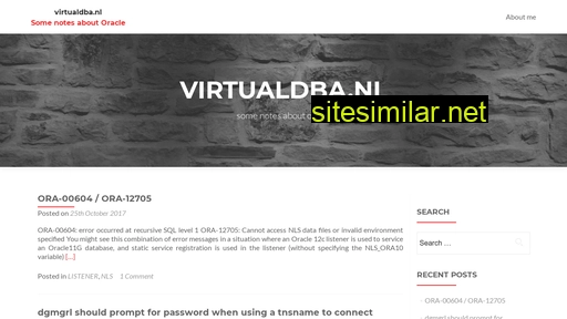 virtualdba.nl alternative sites