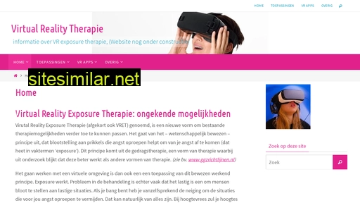 virtualreality-therapie.nl alternative sites