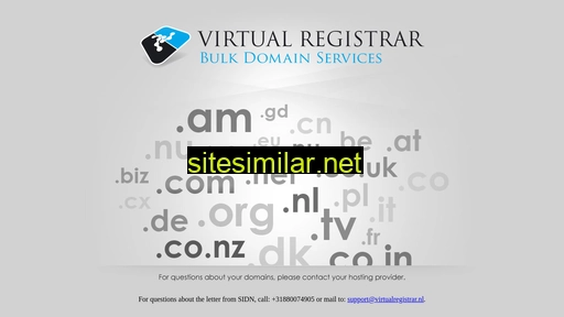 virtualregistrar.nl alternative sites