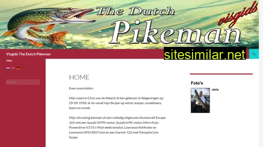 visgidsthedutchpikeman.nl alternative sites