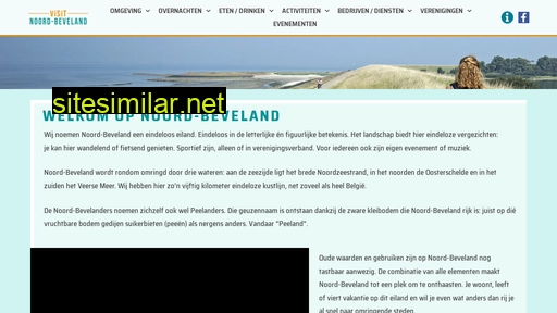 visitnoordbeveland.nl alternative sites