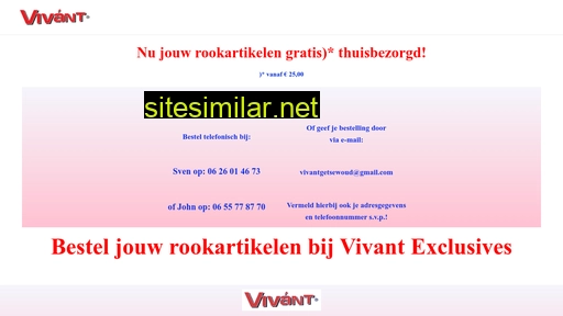 vivant-exclusives.nl alternative sites