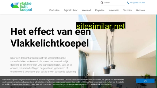 vlakkelichtkoepel.nl alternative sites