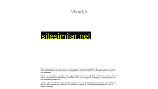 vleertje.nl alternative sites