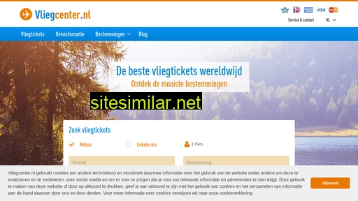 vliegcenter.nl alternative sites