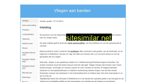 vliegenaanbanden.nl alternative sites
