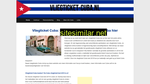 vliegticket-cuba.nl alternative sites