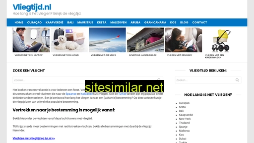 vliegtijd.nl alternative sites