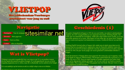 vlietpop.nl alternative sites