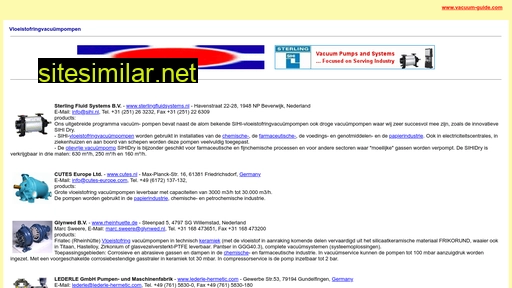 vloeistofring.nl alternative sites
