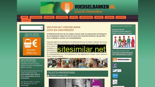 voedselbankgooi.nl alternative sites