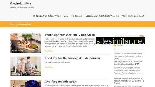 voedselprinters.nl alternative sites