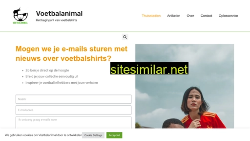 voetbalanimal.nl alternative sites