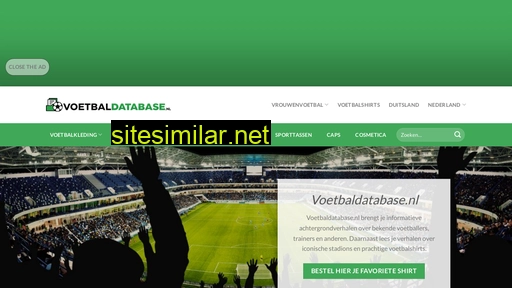 voetbaldatabase.nl alternative sites