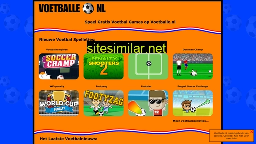 voetballe.nl alternative sites
