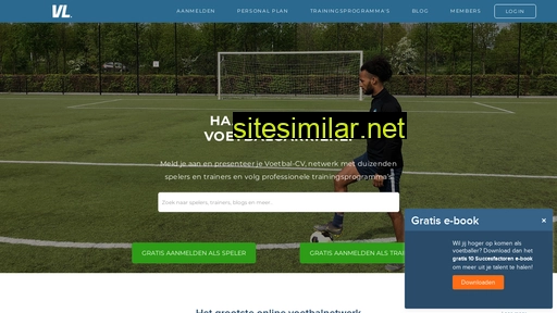 voetballoopbaan.nl alternative sites