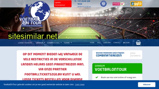 voetbalontour.nl alternative sites