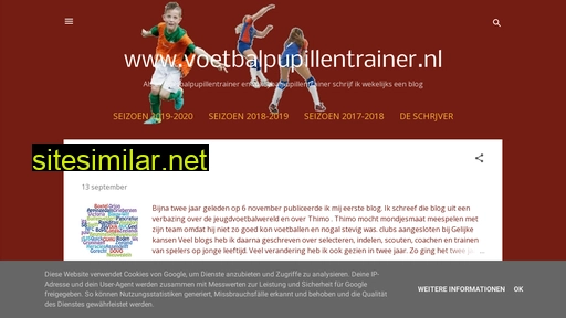 voetbalpupillentrainer.nl alternative sites