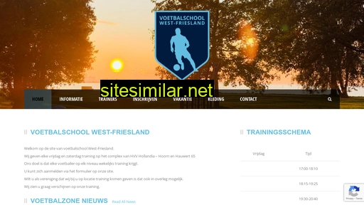 voetbalschoolwf.nl alternative sites