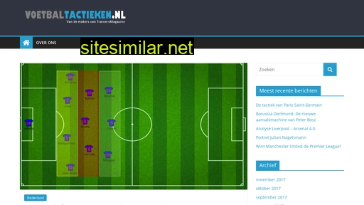 voetbaltactieken.nl alternative sites
