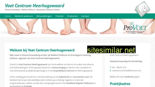 voetcentrumheerhugowaard.nl alternative sites