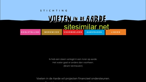voetenindeaarde.nl alternative sites