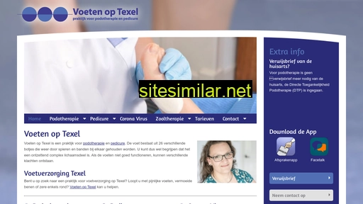 voetenoptexel.nl alternative sites