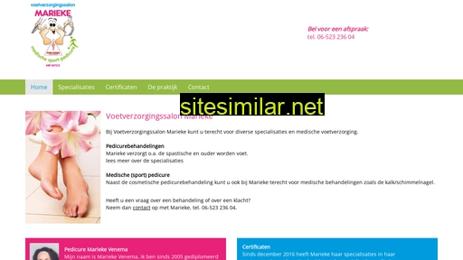 voetverzorgingmarieke.nl alternative sites