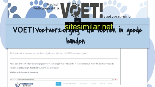 voetvoetverzorging.nl alternative sites