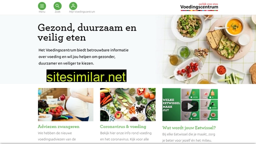 voedingscentrum.nl alternative sites
