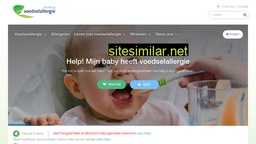 voedselallergie.nl alternative sites