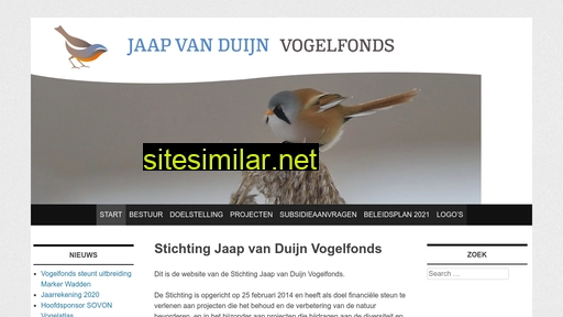 vogelfonds.nl alternative sites