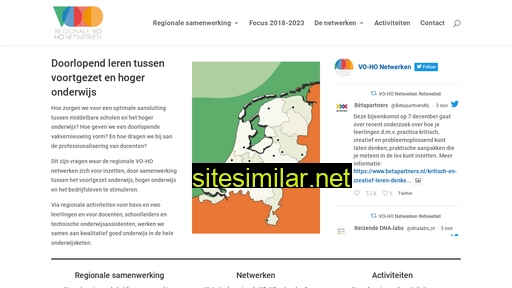 vohonetwerken.nl alternative sites