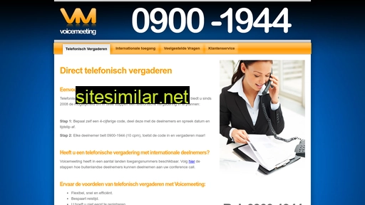voicemeeting.nl alternative sites