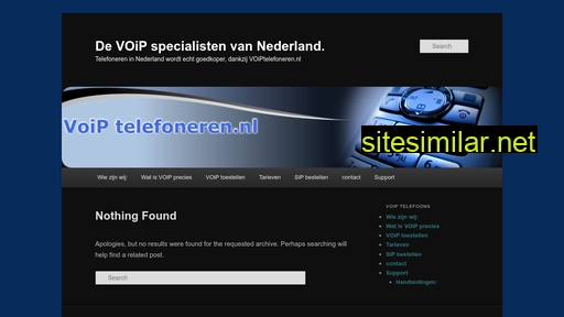 voiptelefoneren.nl alternative sites