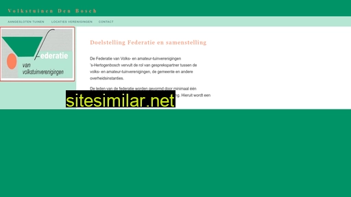volkstuinendenbosch.nl alternative sites