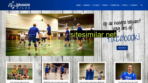 volleybalclubgilze.nl alternative sites