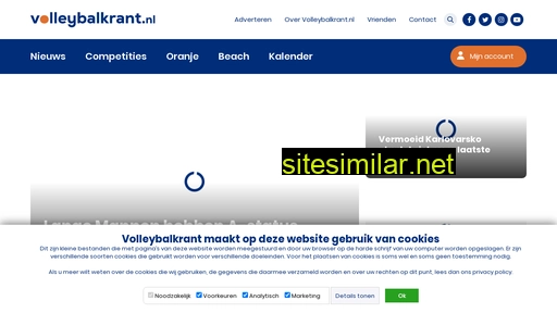 volleybalkrant.nl alternative sites