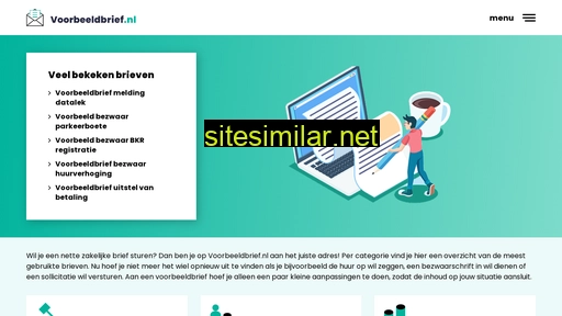 voorbeeldbrief.nl alternative sites
