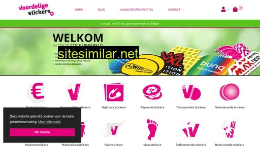 voordeligestickers.nl alternative sites