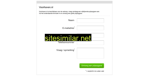 voorhaven.nl alternative sites