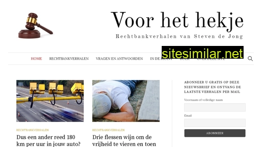 voorhethekje.nl alternative sites